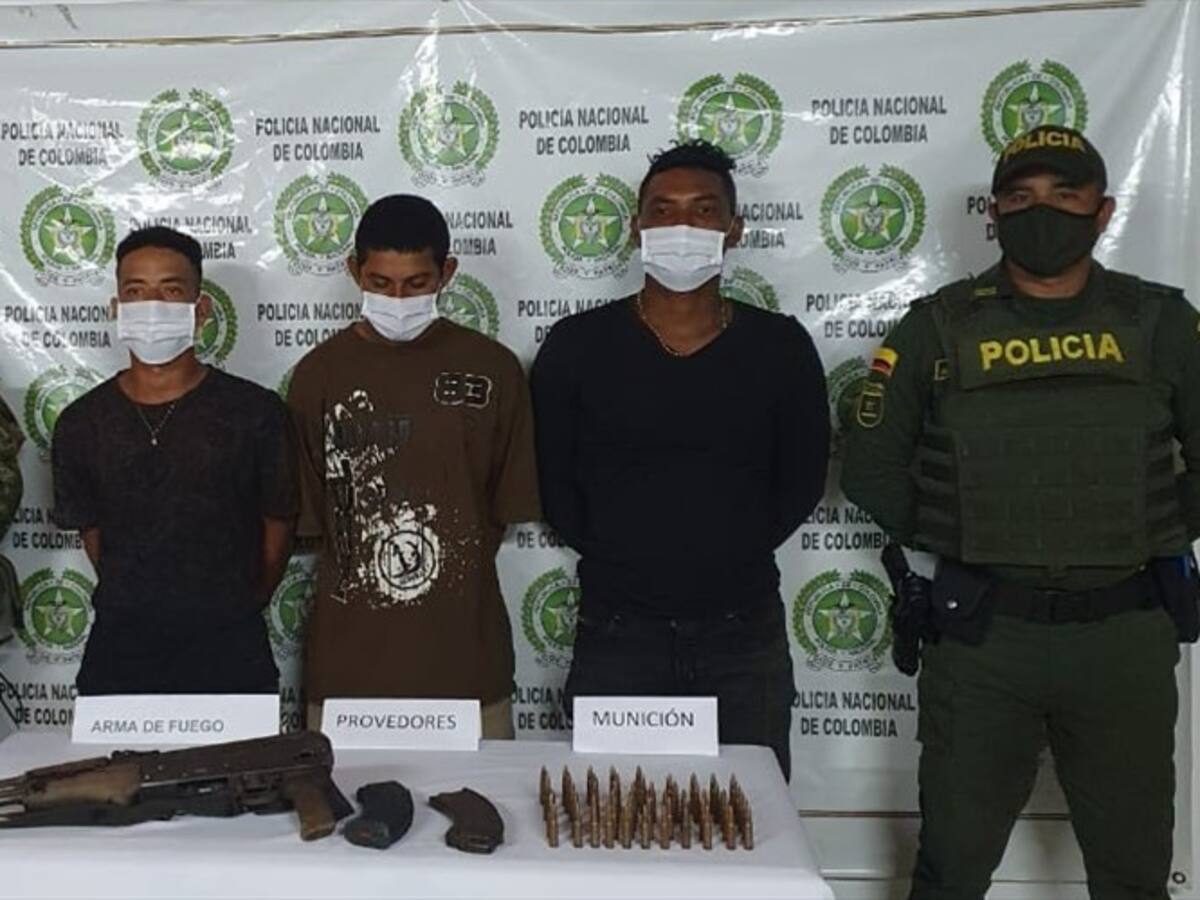 Capturan a tres presuntos integrantes del Clan del Golfo en el sur de Córdoba