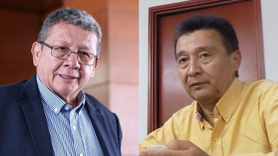 En su condición de excomandantes de las Farc en el Cauca, deberán responder por los crímenes perpetrados por sus hombres. Foto: Colprensa (En foto: 'Pablo Catatumbo' y 'Pacho Chino')
