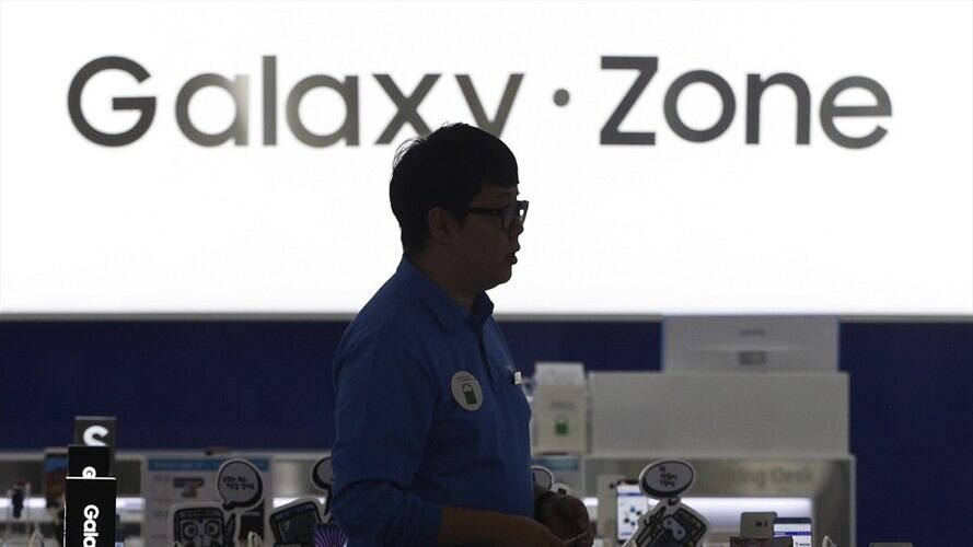 Nuevo teléfono de Samsung. Foto: Associated Press - AP