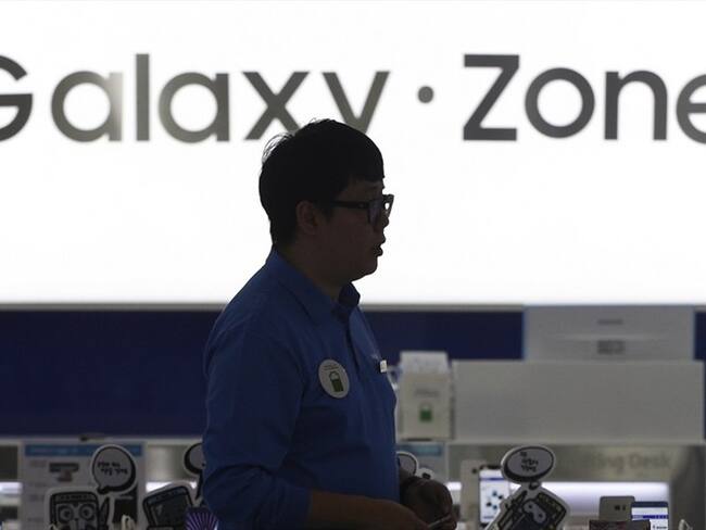 Nuevo teléfono de Samsung. Foto: Associated Press - AP