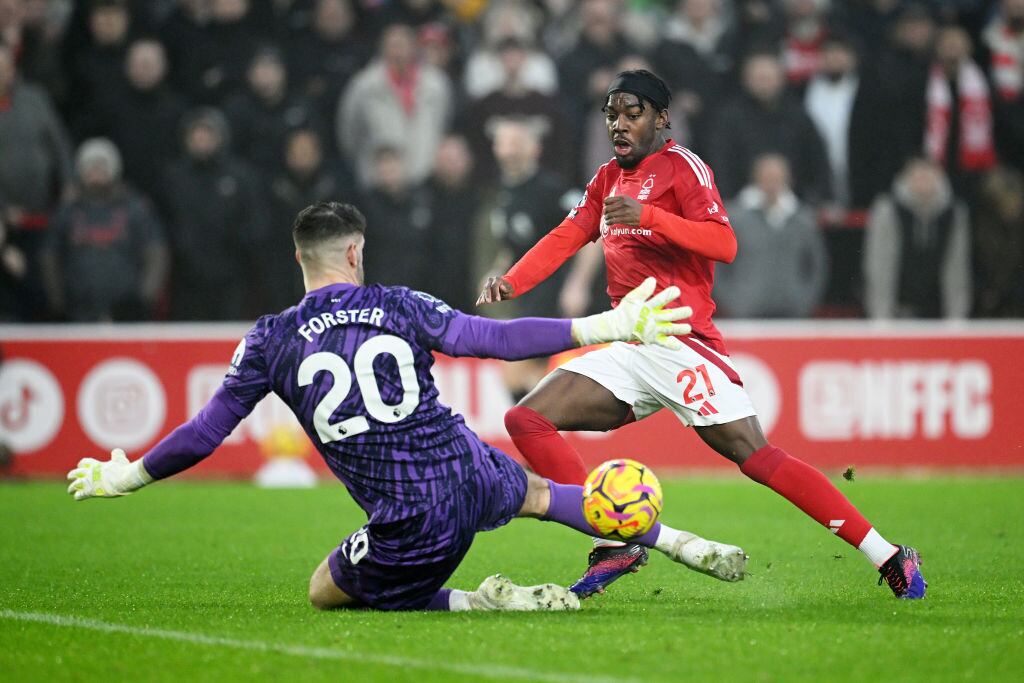 Nottingham Forest vs Tottenham Hotspur. I Foto: Clive Mason/Getty Images.