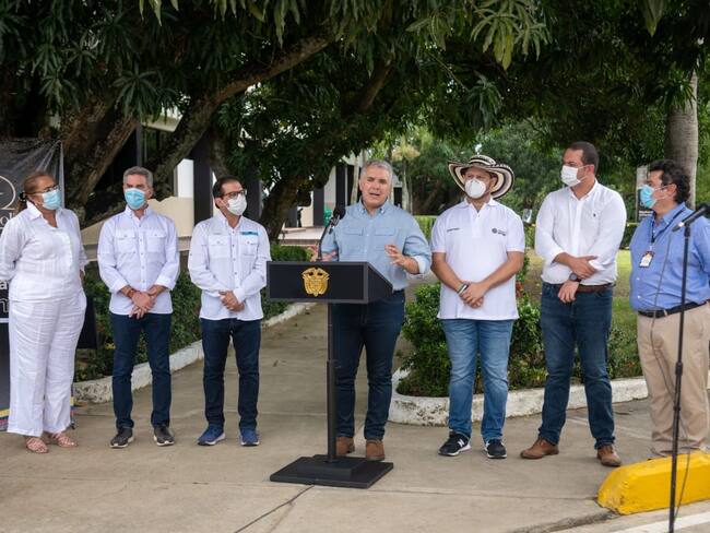 Turistas provenientes de África deberán cumplir cuarentena obligatoria: Duque, Foto: Prensa Presidencia