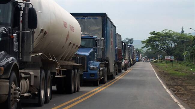 Obras en Autopista Pamplona – Cúcuta / Imagen de referencia. Foto: Colprensa