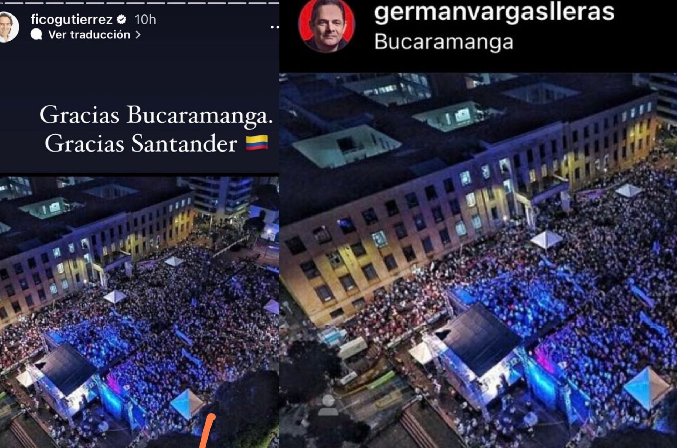 Polémica Fico Gutiérrez /Tomada de redes