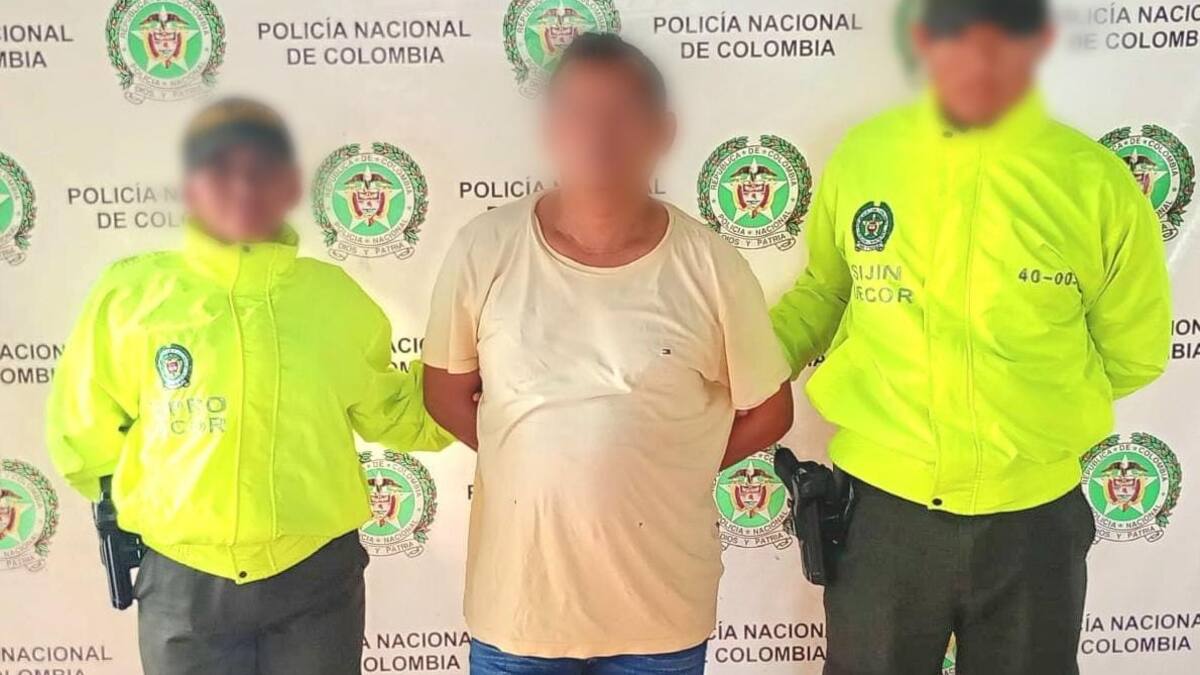 Capturan a artesano por presuntamente abusar sexualmente de una menor en Tuchín, Córdoba