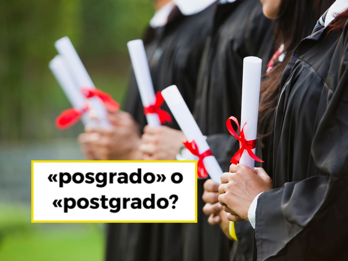¿Se escribe posgrado o postgrado? Real Academia explica cómo se dice y escribe correctamente