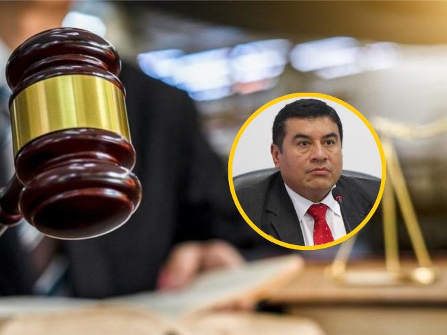 Víctor Cortés, renunció en marzo de 2024 cuando había sido nombrado como asesor de la Oficina de Control Disciplinario de la Gobernación de Caldas. Fotos: Getty Images / cortesía Concejo de Manizales.