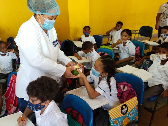 La alimentación escolar deberá reanudarse a finales de junio. Crédito: Archivo.