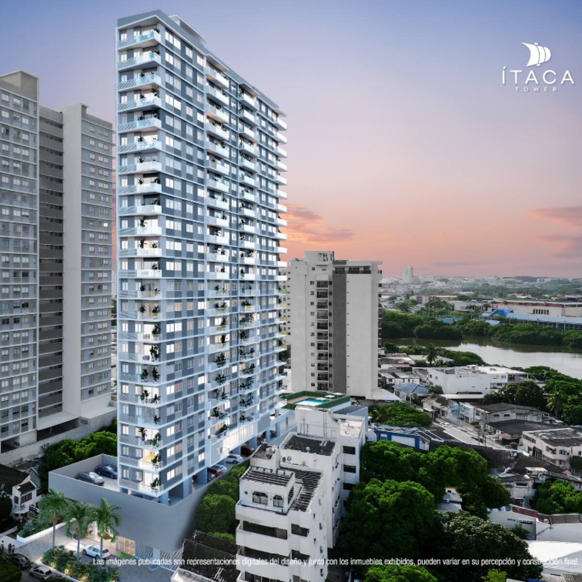 Toda la magia de Cartagena de Indias en un solo lugar: Ítaca Tower