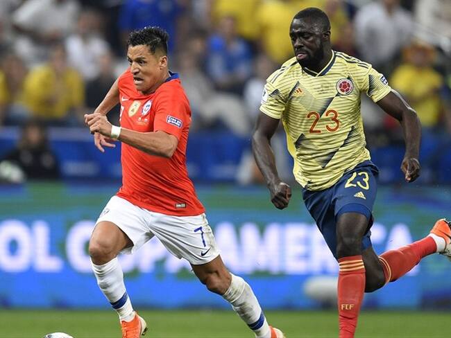 Chilenos analizan cómo derrotar a Colombia. Foto: Getty