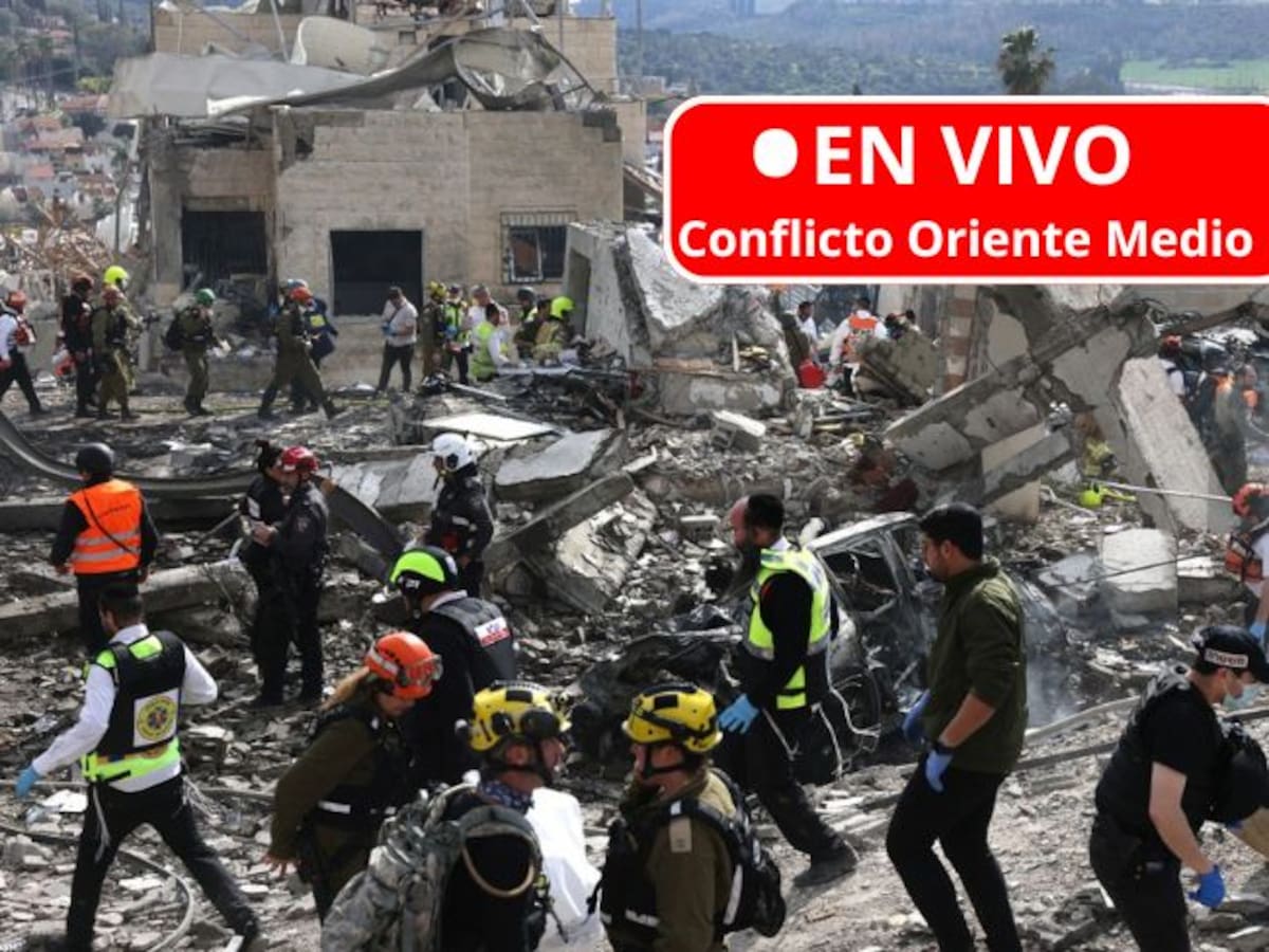 🔴 EN VIVO | Nuevos ataques de Irán HOY a Israel: Minuto a minuto del conflicto y últimas noticias