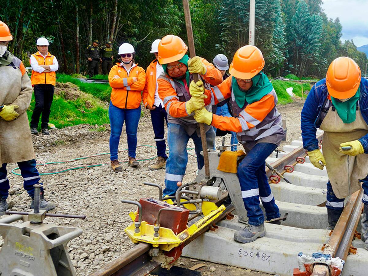 Comenzaron las obras de modernización del corredor férreo Paipa-Belencito en Boyacá