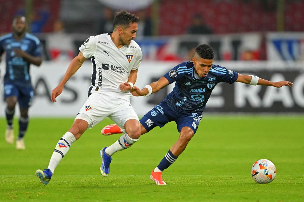 Liga de Quito vs Junior. (Foto: RODRIGO BUENDIA/AFP via Getty Images)
