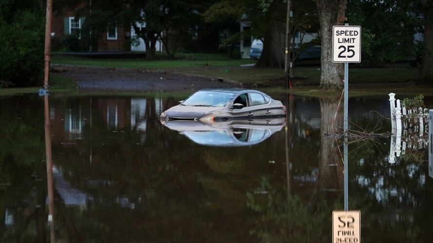 Van 46 muertos tras inundaciones ocasionadas por Ida en el noreste de EEUU. Foto: (Photo by Tayfun Coskun/Anadolu Agency via Getty Images)