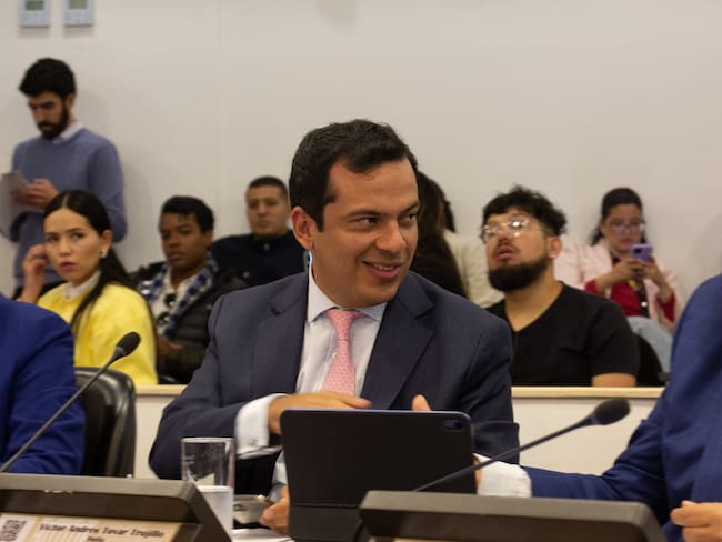 Víctor Andrés Tovar Trujillo, representante a la Cámara por el departamento del Huila. Foto: Twitter Víctor Andrés Tovar Trujillo.