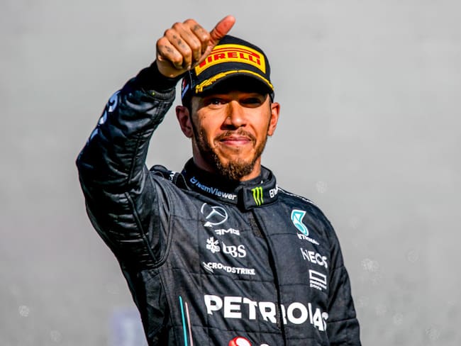 Lewis Hamilton. (Photo by Michael Potts/BSR Agency/Getty Images)