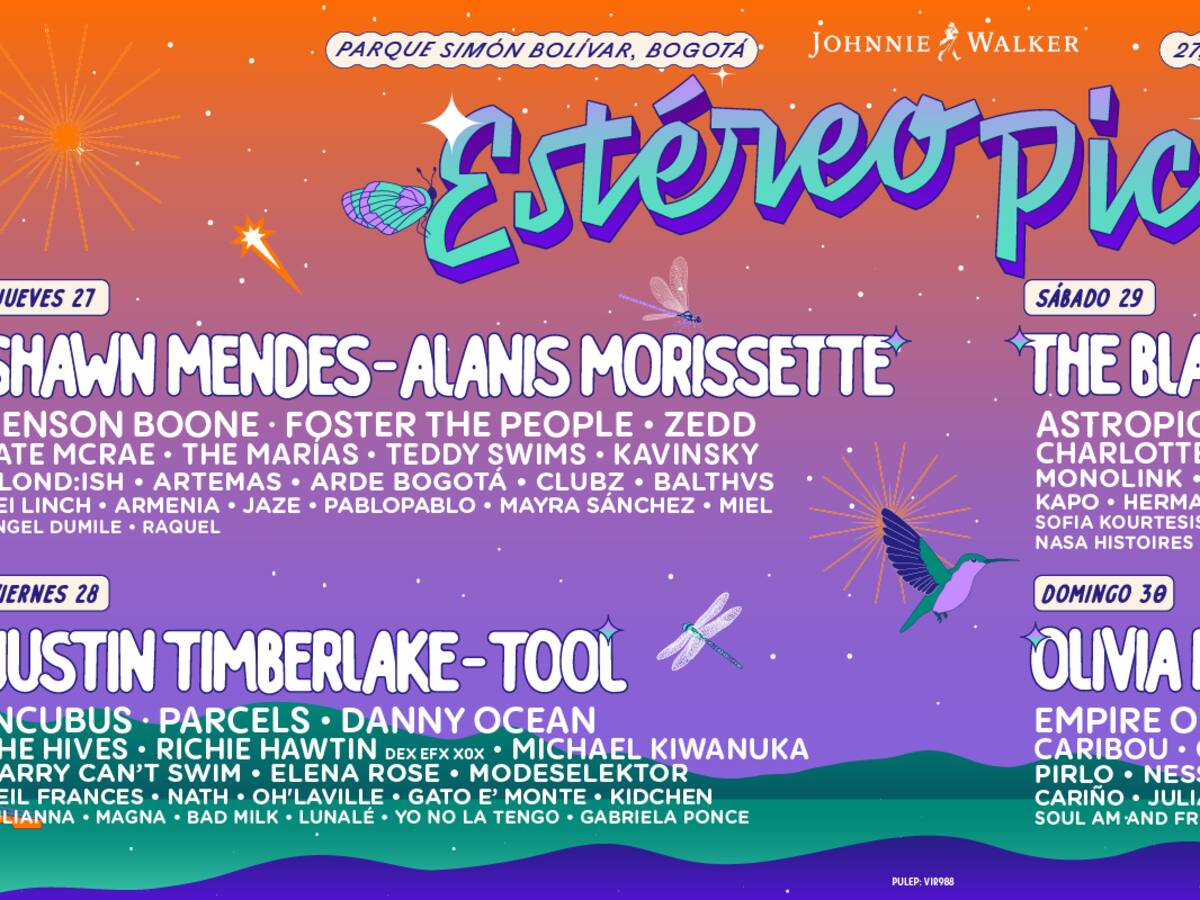 Festival Estéreo Picnic 2025: artistas, horarios y escenarios
