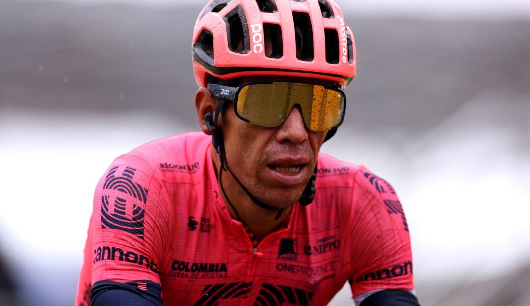 Rigoberto Urán es segundo en la clasificación general a 5'18" de Tadej Pogacar.
