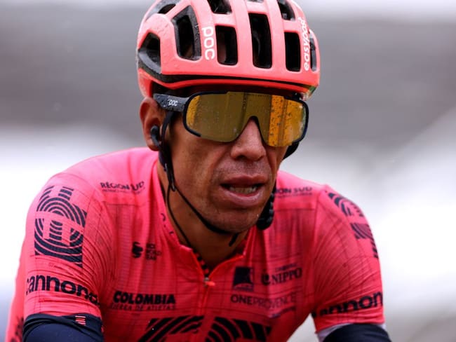 Rigoberto Urán es segundo en la clasificación general a 5'18" de Tadej Pogacar.