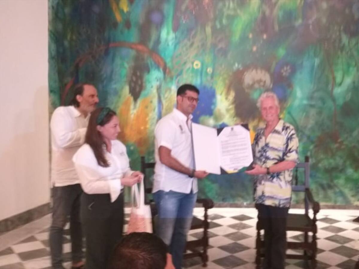 "Ha sido un maravilloso viaje y quiero agradecer a todos los colombianos": Michael Douglas