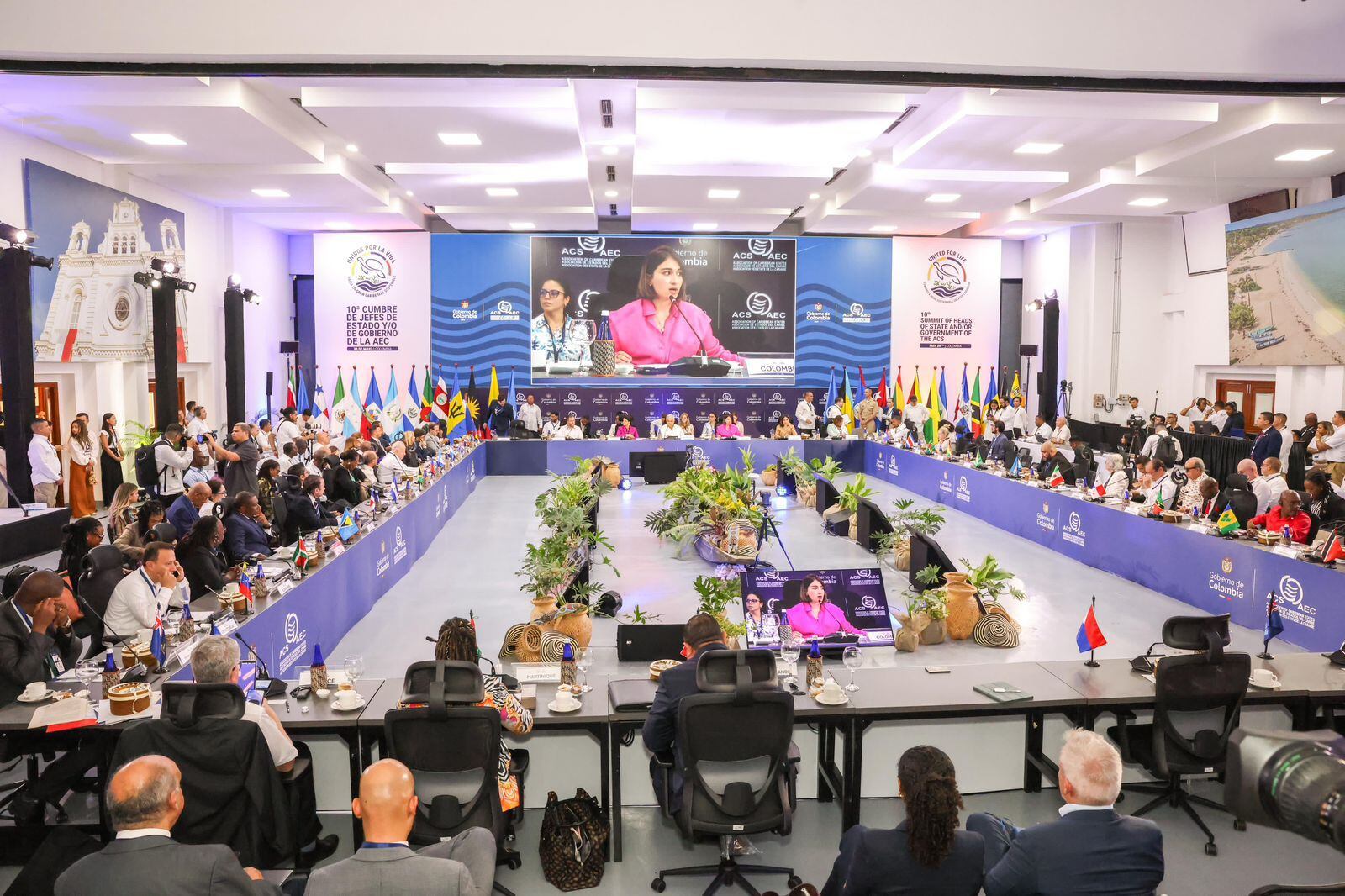 Cumbre del Gran Caribe: 150 delegados internacionales llegaron al departamento de Córdoba. Foto: prensa Gobernación de Córdoba.