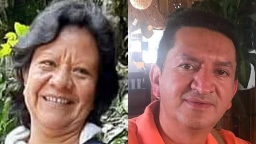 Bethy Amanda Mage Imbachi y Gerzon René Rivera Fernández, secuestrados. Crédito: Suministrada.