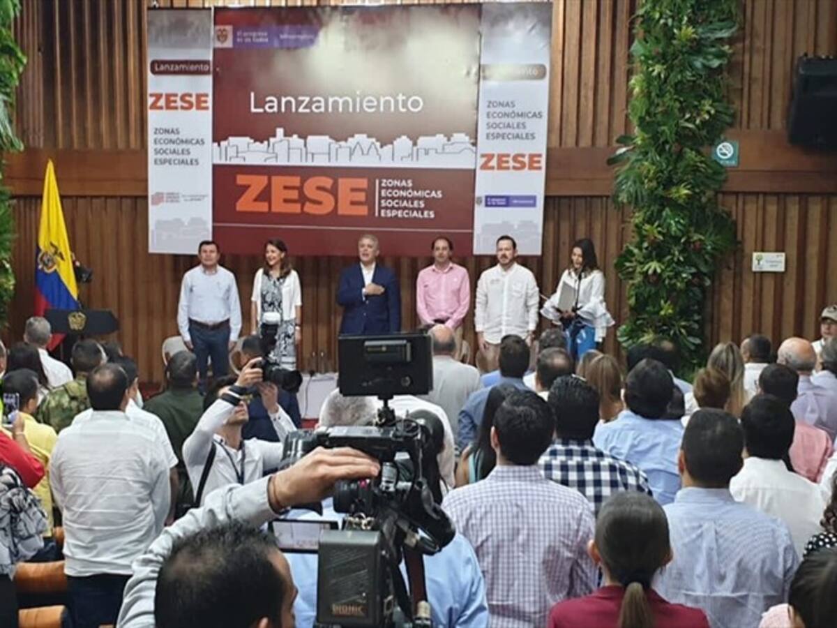 El presidente Duque presentó en Cúcuta las zonas económicas especiales