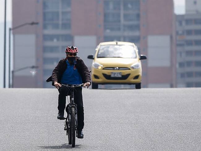 Día sin carro en Bogotá. Foto: Colprensa