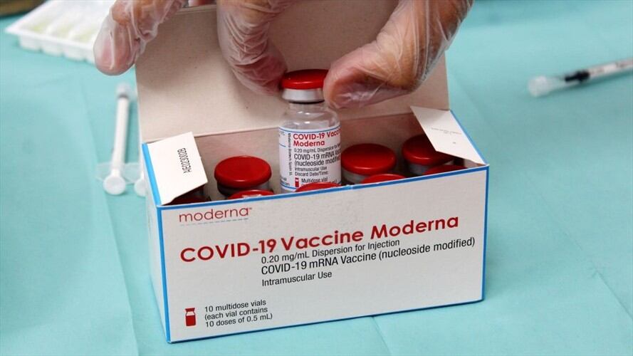 El jueves 30 de septiembre llegarán Unidos 1.4 millones de dosis de vacunas de la farmacéutica Moderna. Foto: Getty Images