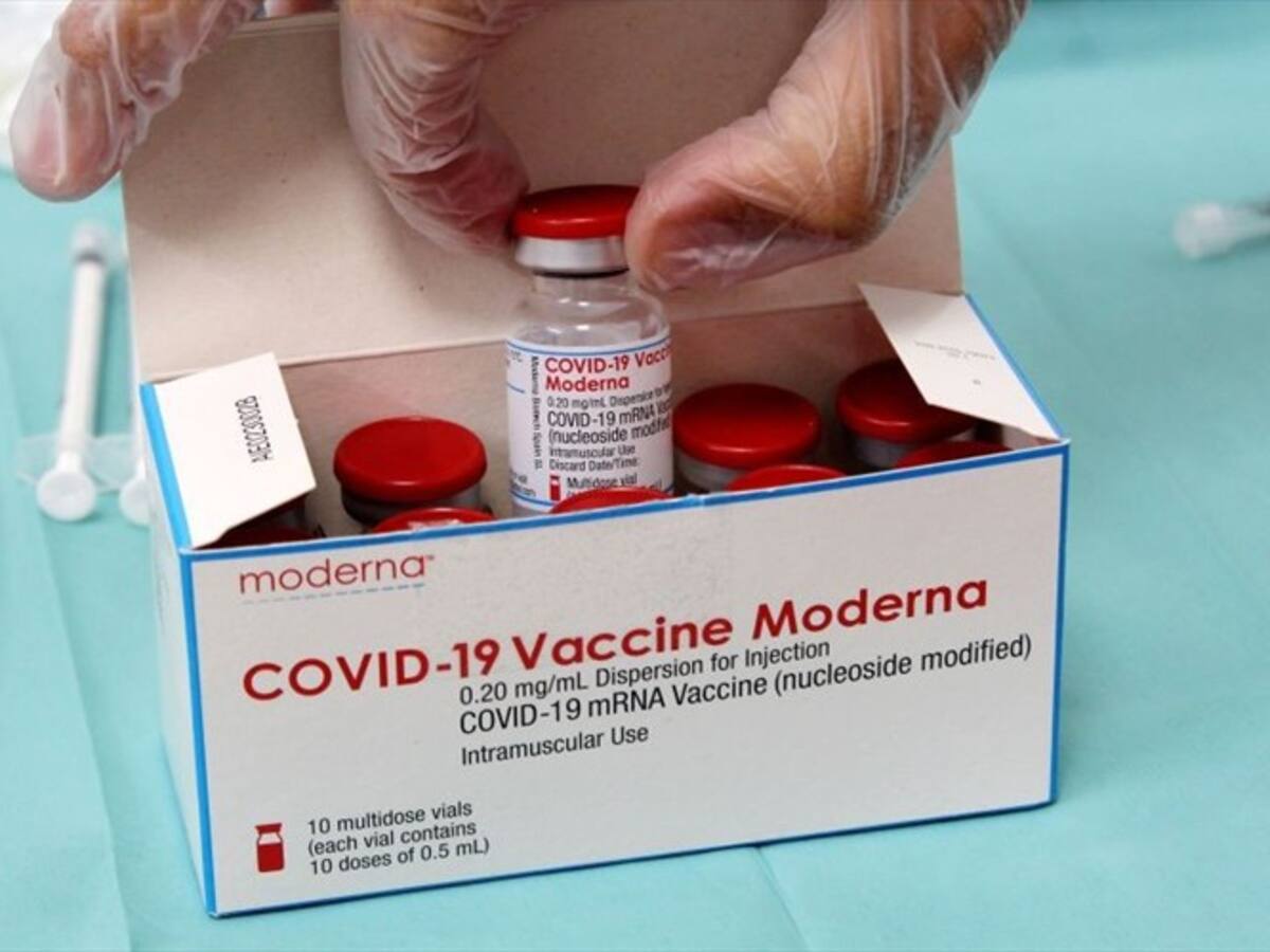 Llegan al país más vacunas contra el COVID-19 de Moderna