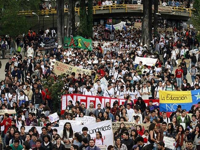 Estas serán las rutas para las movilizaciones de mañana en Bogotá. Foto: Colprensa