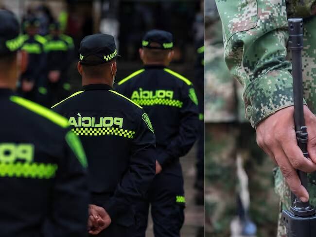Policía Nacional y Fuerzas Armadas (Getty images)
