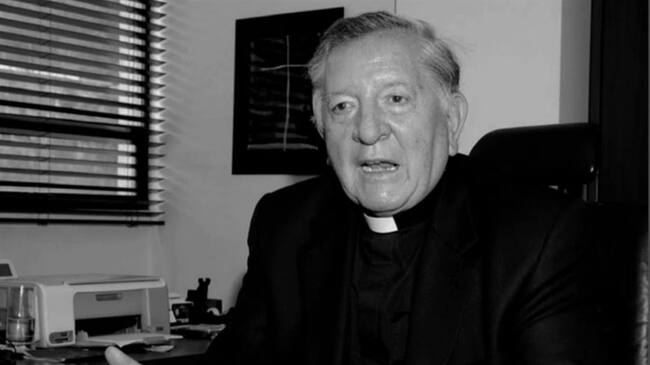 Padre Joaquín Sánchez, exrector de la Universidad Javeriana. Foto: Universidad Javeriana