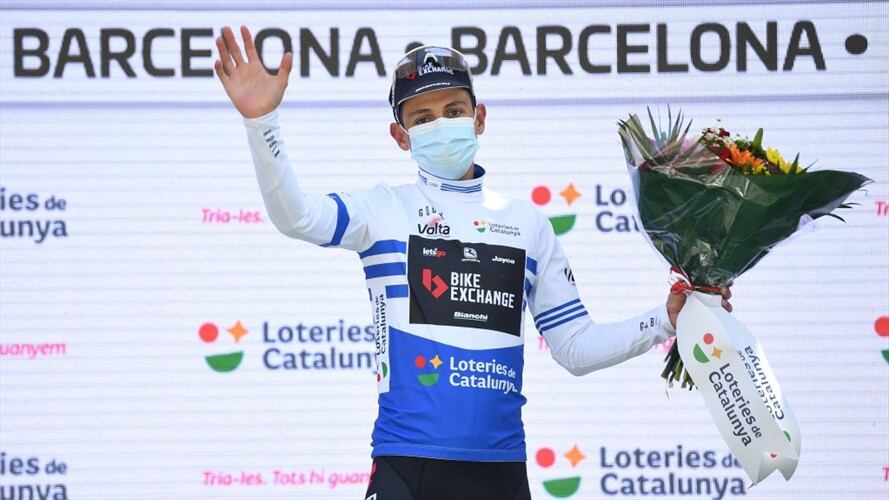 Esteban Chaves se consagro en esta Vuelta Cataluña como el mejor colombiano de esta competencia. Foto: Getty Images