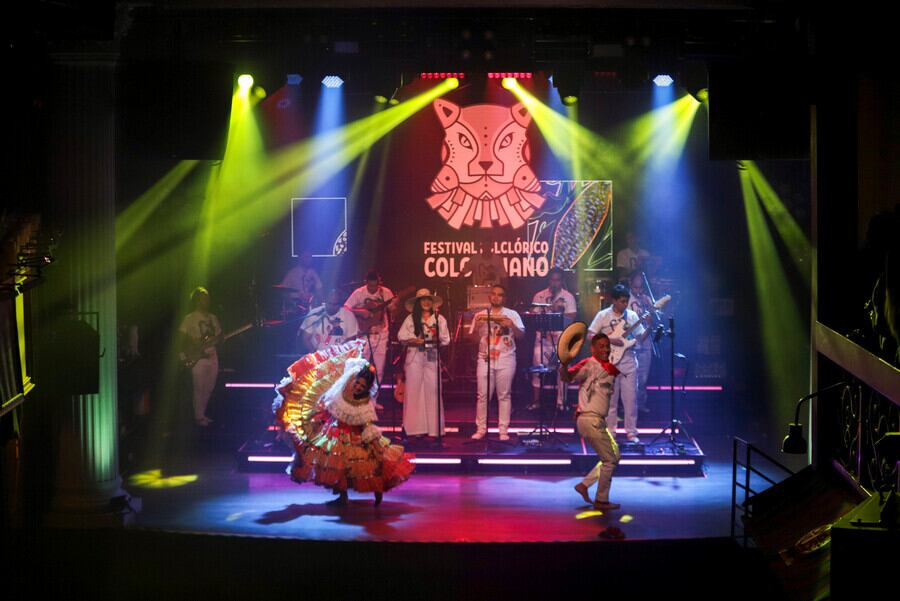Festival Folclórico Colombiano. Foto: Colprensa.