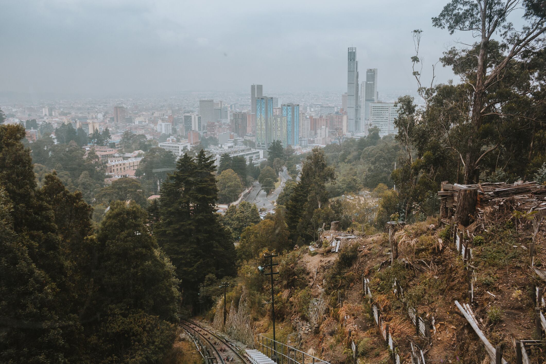 Cerros de Bogotá imagen de referencia. Foto: Getty Images.