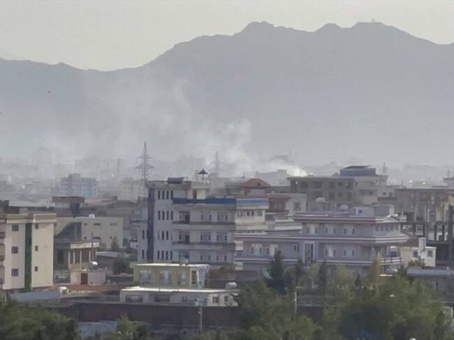 El Comando Central de EE.UU. explicó que el vehículo transportaba "una cantidad sustancial" de material explosivo.. Foto: Haroon Sabawoon/Anadolu Agency via Getty Images