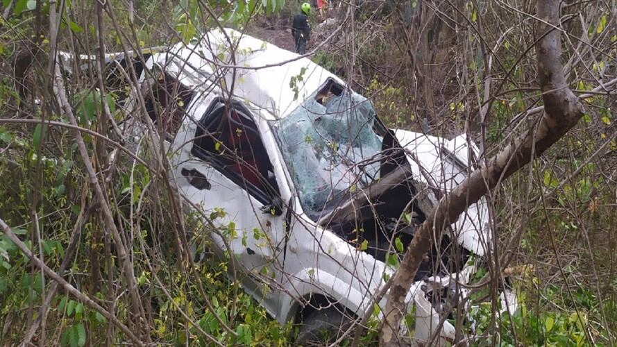 Accidente de tránsito en Jordán.. Foto:suministrada.