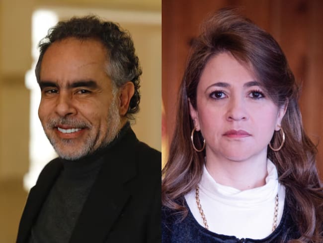 Armando Benedetti y Cristina Lombana