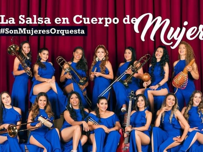 “Son Mujeres”, la orquesta salsera que evoca lo mejor del género musical