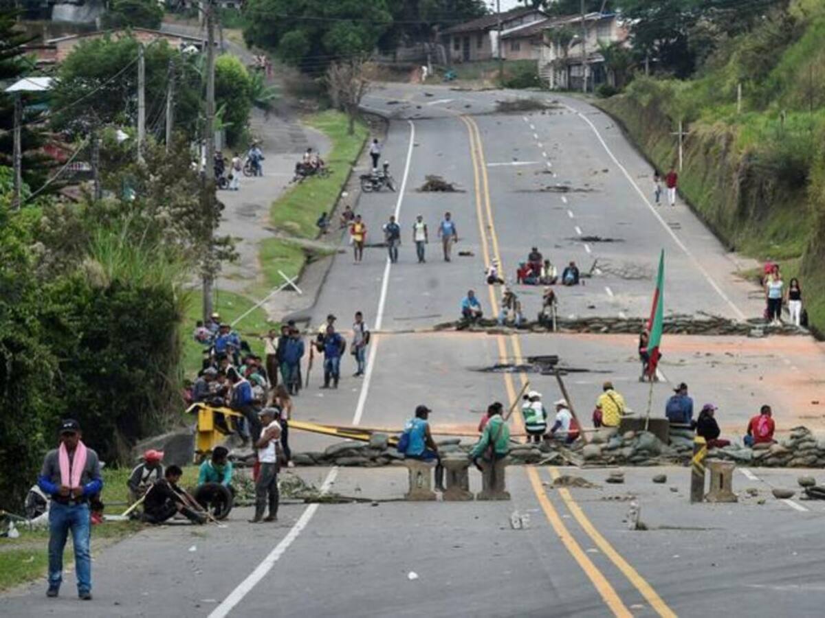Comunidad anuncia nuevo bloqueo de la vía entre Risaralda y Chocó