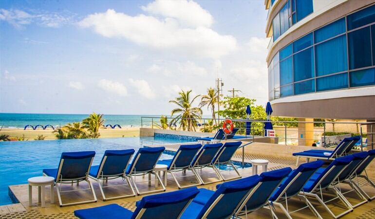 El deseo de descansar plenamente y vivir la navidad con todo su esplendor. Foto: Radisson Cartagena Ocean Pavillion Hotel