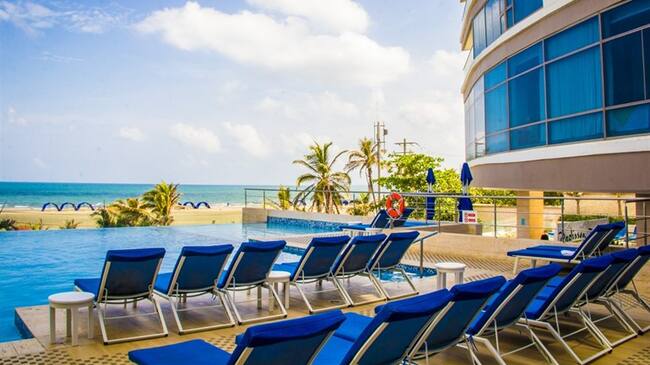 El deseo de descansar plenamente y vivir la navidad con todo su esplendor. Foto: Radisson Cartagena Ocean Pavillion Hotel
