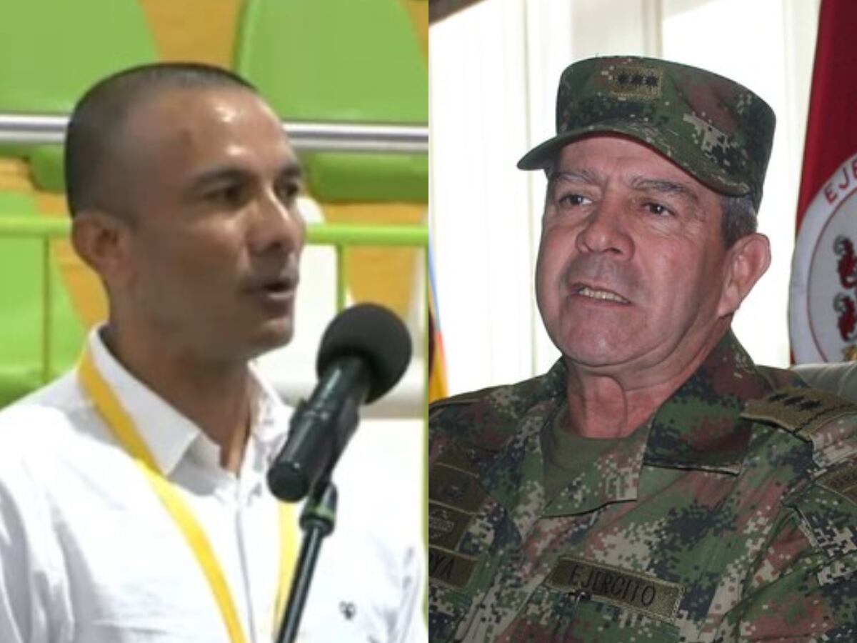 Fidel Ochoa y Mario Montoya. Fotos: JEP / Colprensa (Archivo)