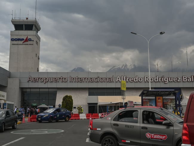 Rodríguez Ballón International Airport in Arequipa. (Photo by Artur Widak/NurPhoto via Getty Images)