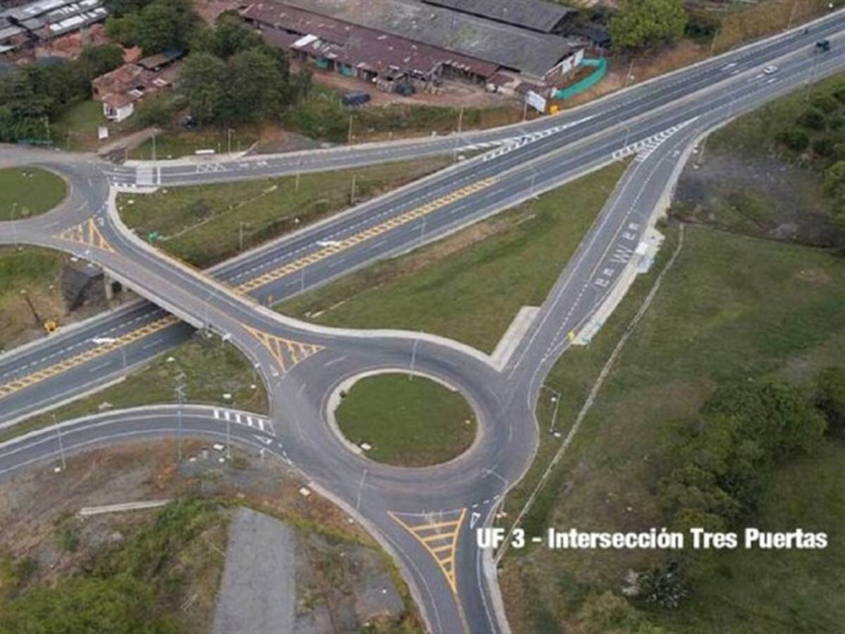 La Concesión Pacífico Tres modifica los horarios de cierre en la vía Manizales - Medellín