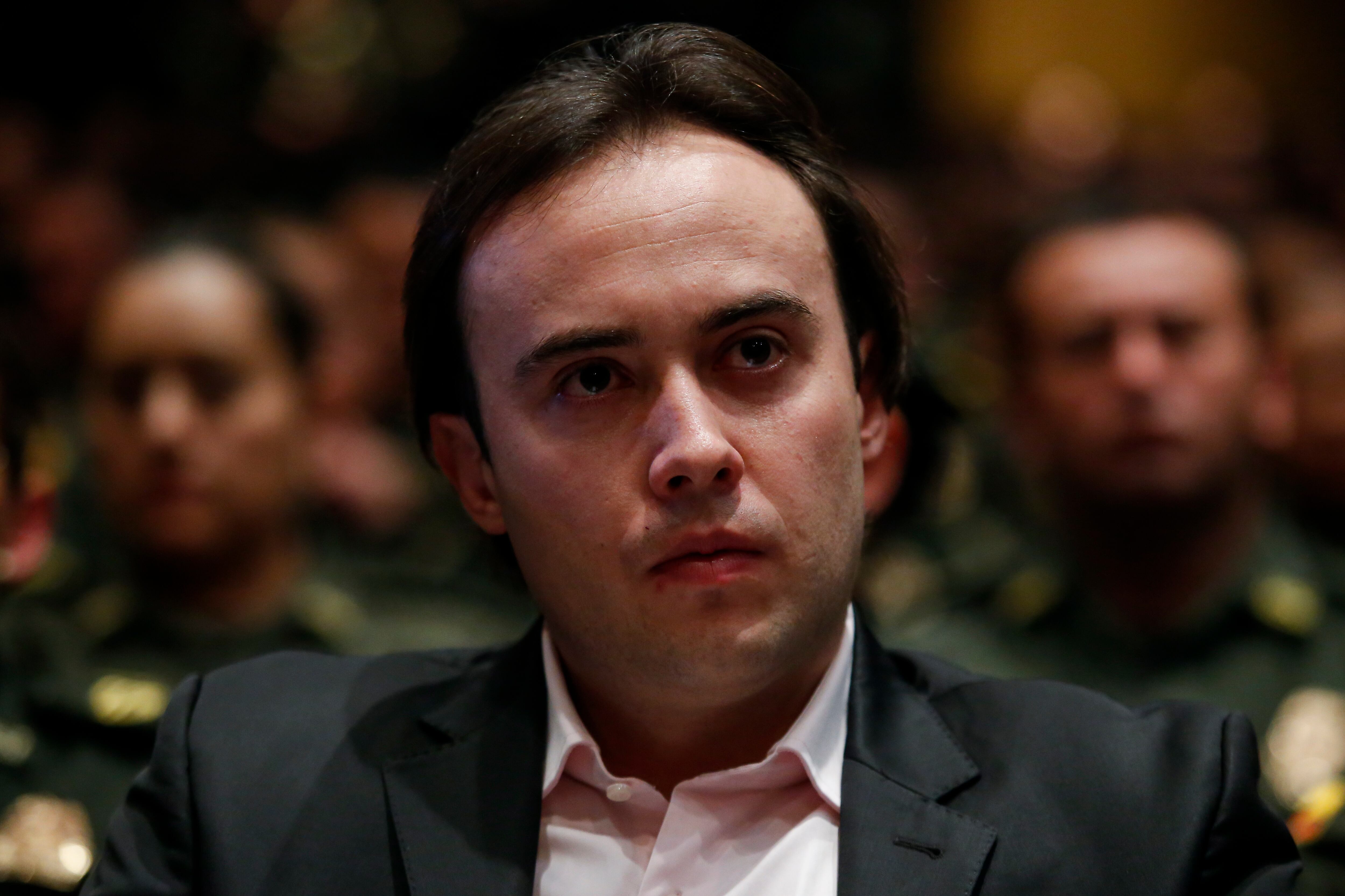 Septiembre 17 de 2015. Bogotá. Nicolás Gaviria ofreció disculpas públicas a la Policía Nacional por su agresión verbal a unos patrulleros. (Colprensa - Mauricio Alvarado)