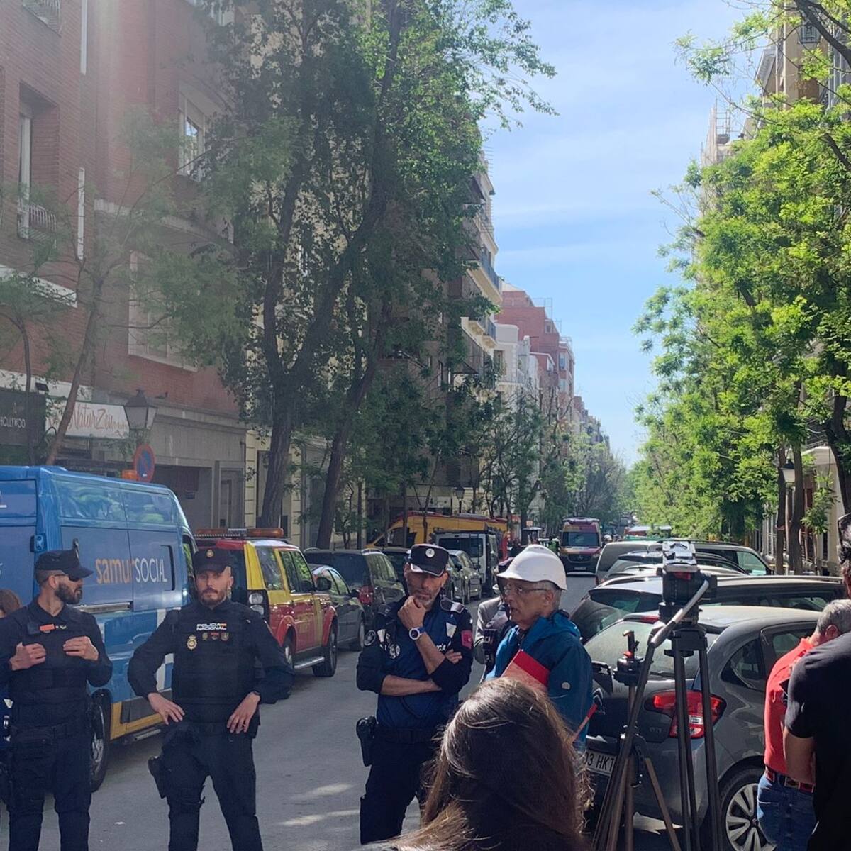 “Hemos pasado un susto impresionante”: testigo de la explosión en Madrid que dejó al menos 18 heridos
