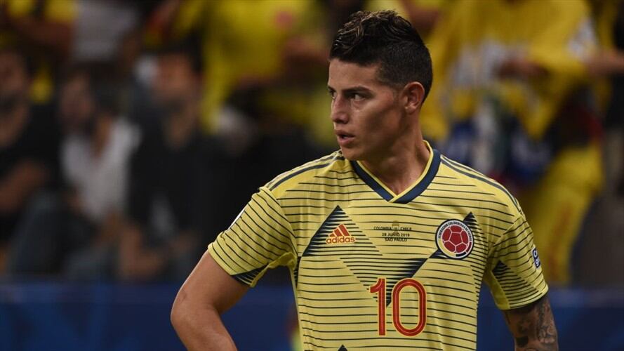James Rodríguez, futbolista del Everton, se quedó por fuera de la Selección Colombia convocada por Reinaldo Rueda. Foto: Getty Images/ Kaz Photography
