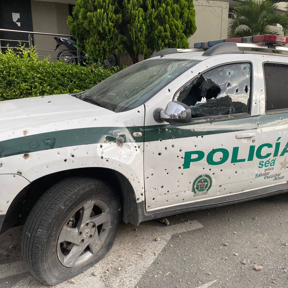 ELN se atribuyó atentado a estación de Policía del Norte en Bucaramanga